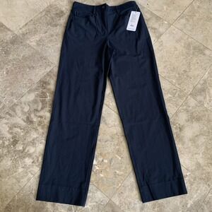 Rhone Women's Commuter Straight Leg Pant 6 Navy Blue 4 Way Stretch UPF 50+ NWT